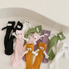 New Children's Hand-holding Socks Cotton Magnetic Pull Hand Cute Socks Girls Mid-calf Socks Cotton Cute Baby Socks