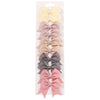 New Cute Solid Ribbon Bowknot Hair Clips