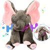 Newest Hide-and-seek Elephant Plush Toy Baby Hide-and-seek Game Toy Singing Interactive Musical Toys Gifts