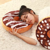 Cute Simulation Chocolate Donut Pillow Cushion for Chair Room decor Bedroom Pillow Decor Donut Plush Pillow