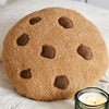 Bedroom Bedside Nap Soft Cushion Stuffed Plush Toy Pillow Round Chocolate Chip Cookie Throw Pillow Cookie Pillow Girl Room Decor Pillow