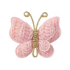 4pcs/set New Cute Baby Girls Wool Knitting Headwear Handmade Crochet Butterfly Alloy Hairs Clips Children Hairpins Wholesale