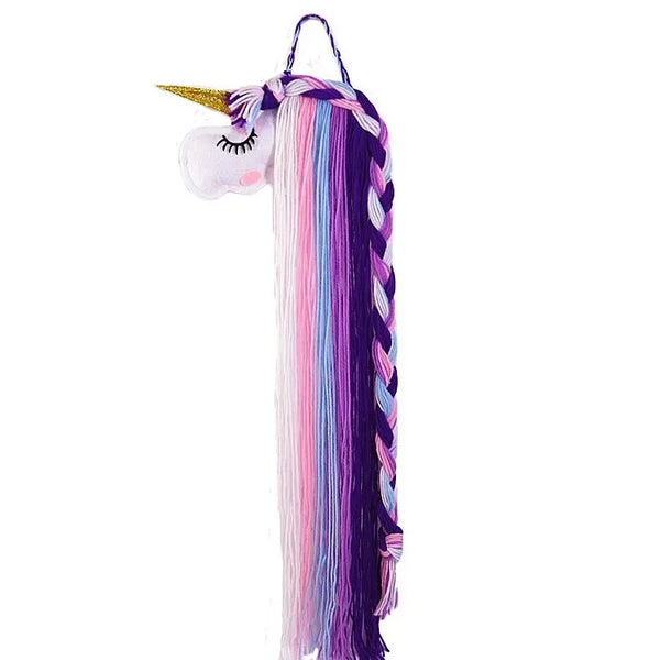 Unicorn Hair Clip Storage Organizer
