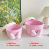 Cute Cartoon Storage Baskets Woven Cotton Rope Desktop Jewelry Cosmetics Snacks Sundries Key Kid Toys Organizer Bins