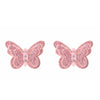 4pcs/set New Cute Baby Girls Wool Knitting Headwear Handmade Crochet Butterfly Alloy Hairs Clips Children Hairpins Wholesale