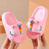 Kids, Toddler, Baby Outdoor Eva Slippers Cute Flat Heel Children Beach Sandals Cartoon Shark Kids Slippers Indoor Anti-Slip Kid Sandals House Slippers For Kids