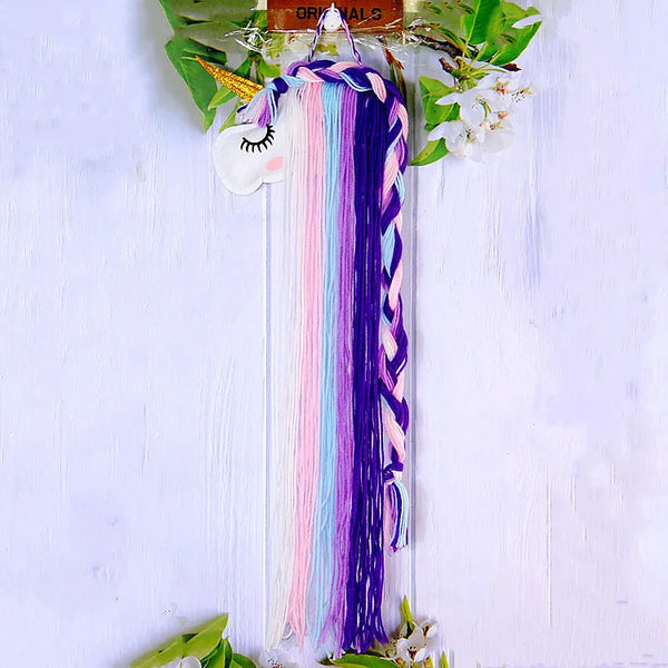 Unicorn Hair Clip Storage Organizer