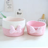 Cute Cartoon Storage Baskets Woven Cotton Rope Desktop Jewelry Cosmetics Snacks Sundries Key Kid Toys Organizer Bins