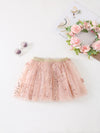 Girls Sequin Tutu Skirt Dance Tulle Skirt Girls Fashion Skirt