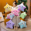 Stuffed Soft Star LED Light Pillow Glowing Soft Plush Kid Toy Birthday Gift Home Decor