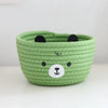 Cute Storage Baskets Rattan Woven Bedroom Household Decor Organizer Case Key Snacks Desktop Sundries Deposit Tidy Box Items