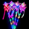 10PCS Fairy Stick Wave Ball Magic Stick Sparkling Ball Push Small Gift Children's Glow Toy Party Supplies Favors