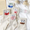 5 Pairs of Cute Funny Cartoon Personality Tube Socks