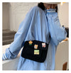 Cute Small Canvas Bag with Pendants