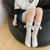 New Children's Hand-holding Socks Cotton Magnetic Pull Hand Cute Socks Girls Mid-calf Socks Cotton Cute Baby Socks