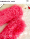 Cozy Fashion Fluffy Room Floor Slipper Fuzzy 3D Cartoon Funny Mink Socks