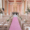 Sparkling Pink Party Carpet T-stage, Holiday Event Red Carpet, Romantic Wedding Aisle T-stage, Ceremony Stage Aisle Long Carpet