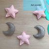 Nordic Felt Fabric String Star Garland Party Banner Tent Bed Mat Baby Shower Bunting Ornament Kids Room Hanging Wall Decor