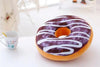 Cute Simulation Chocolate Donut Pillow Cushion for Chair Room decor Bedroom Pillow Decor Donut Plush Pillow