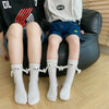 New Children's Hand-holding Socks Cotton Magnetic Pull Hand Cute Socks Girls Mid-calf Socks Cotton Cute Baby Socks