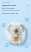 Baby Breath Baby Bear Soothes Otter Plush Toy Doll Toy Child Soothing Music Sleep Companion Sound And Light Doll Toy Gifts