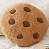 Bedroom Bedside Nap Soft Cushion Stuffed Plush Toy Pillow Round Chocolate Chip Cookie Throw Pillow Cookie Pillow Girl Room Decor Pillow