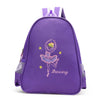 Personalized Embroidery Ballerina Bag,Custom Your Text Nylon Dance Backpack Bag for Girls,Simple& Large-capacity Children's Bag