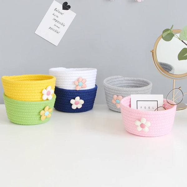 Cotton Rope Storage Basket