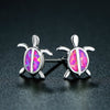 Turtle Stud Earrings For Girls