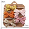 Children's Hair Accessories Handmade Bow Hair Band 5-piece Baby Nylon Headband Set